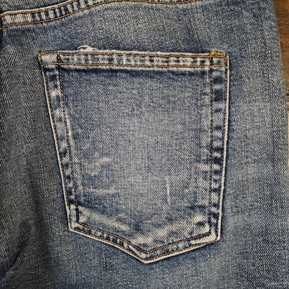 Alice + Olivia Amazing High Rise Girlfriend Slim Best Intentions Jeans Size 28 - Picture 7 of 13